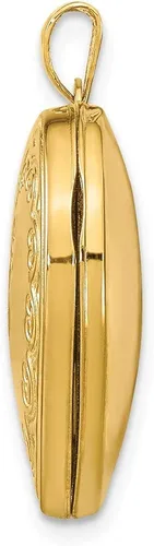 Miniatura 2 de Finejewelers - Collar con colgante de corazón de 14 quilates cadena de 177in incluida