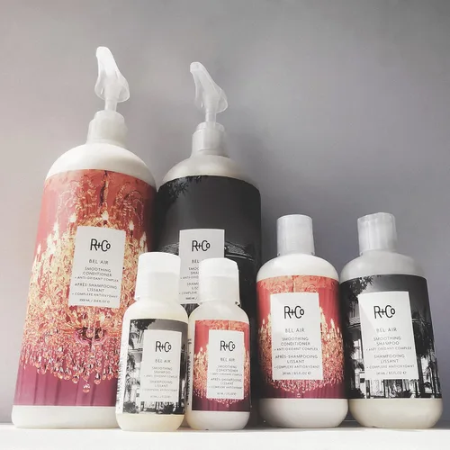 Miniatura 2 de R+Co Bel Air Champú suavizante y complejo antioxidante Protección UV + brillo + protección contra el encrespamiento Vegano + libre de crueldad