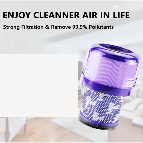 Miniatura 6 de BeNtli Piezas de repuesto para aspiradora, filtro de poste Hepa, filtros de vacío, número de pieza 970013-02, compatible con Dyson V11 Torque Drive