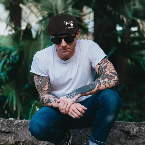 Miniatura 4 de Motorcycle Skull Hat Flat Bill Hats for Men Snap Backpack Mens Hats Snapback Baseball Cap for Teens Boys