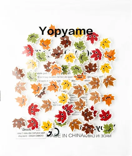 Miniatura 6 de Yopyame 60 piezas de borrador de hojas de otoño para niños, surtido de hojas de arce, borrador de lápiz de hoja de arce, lindo borrador