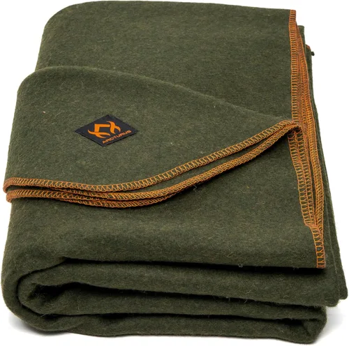 Arcturus|Cobija de lana militar, cálida, gruesa, lavable, para exteriores, campamento, estadio, picnic, viajes; para kit de supervivencia en el