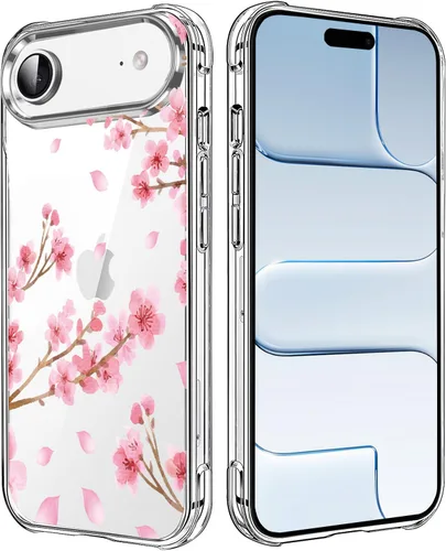 Miniatura 95 de Funda transparente de girasol compatible con iPhone SE 2022 SE 2020 7 8, funda trasera floral para niñas y mujeres, funda protectora transparente