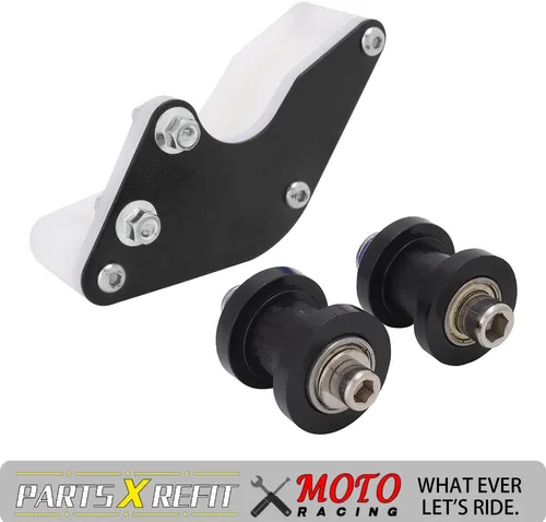Miniatura 7 de Dirt Pit - Guía de cadena de bicicleta + ruedas de rodillos de cadena de aluminio para SSR 110 125 Apollo RFZ Coolster XR CRF KLX TTR SDG125 50 65