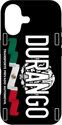Durango License Plate Aesthetic, México Durango - Carcasa para iPhone 17