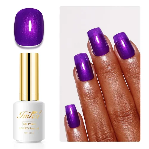 Miniatura 35 de Aegean Blue - Esmalte de uñas en gel azul, 0.5 onzas líquidas, esmalte en gel translúcido azul verde, removible con remojo, lámpara UV, arte