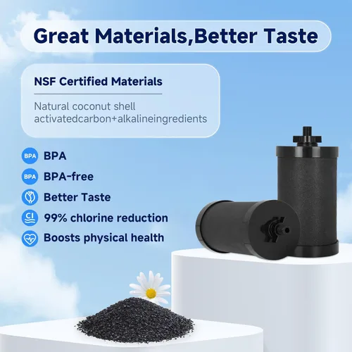 Miniatura 4 de Reemplazo de filtro 2387 Pro, certificado NSF/ANSI 42 para reemplazo de filtro de agua Alexapure, capacidad de rendimiento de 5,000 galones