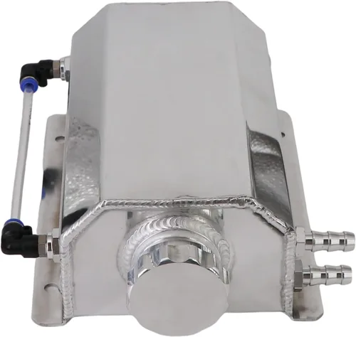 Miniatura 6 de Tapa de aluminio universal del depósito del tanque de expansión del desbordamiento del refrigerante de agua de la aleación 2L