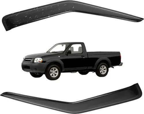 Miniatura 21 de Viseras para ventanas para Mazda 3 Sedán 4 puertas 2004 2005 2006 2007 2008 2009 estilo JDM Mugen, deflector de viento, protector solar y de lluvia