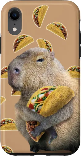 Miniatura 25 de Capybara Capybaras Eating Taco - Carcasa para iPhone 17