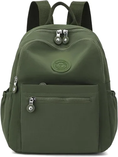 Miniatura 15 de Tanweibago Mini mochilas de nailon para mujer, mochilas pequeñas de 11L para mujer, mochila ligera casual para mujer, mochila de viaje de compras