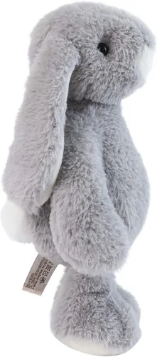 Miniatura 5 de DILLY DUDU Juguete de peluche de conejo gris, los mejores regalos de 10 pulgadas