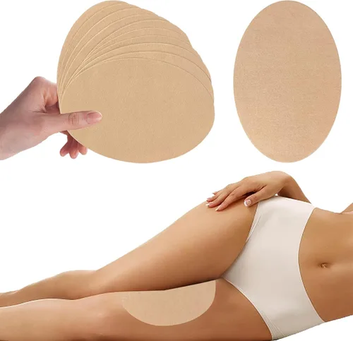 Almohadillas de cinta de fricción antirozaduras para muslos, parche autoadhesivo para el muslo que evita rozaduras resistente al desgaste,