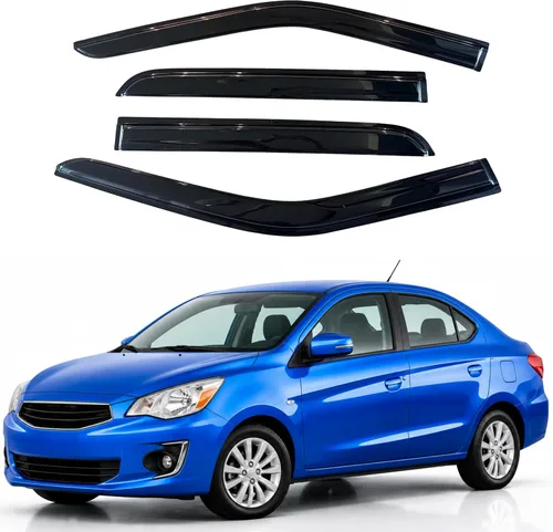 Miniatura 330 de Visor para ventana IG para Hyundai Venue 2020-2023, protector contra la lluvia, adhesivo extra duradero, deflector de viento para lado