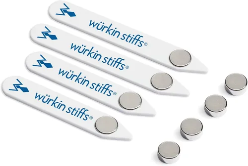 Miniatura 3 de Stiff-N-Stay Plastic Magnetic Collar Stays by Würkin Stiffs