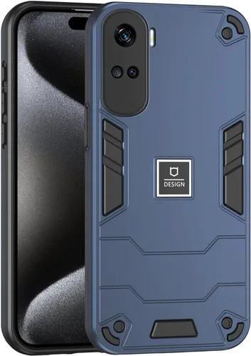 Miniatura 255 de Funda compatible con Huawei Y9 Prime (2019), compatible con Huawei Y9 Prime (2019) 4G STK-L21 2 en 1 [PC duro + TPU], funda de teléfono azul
