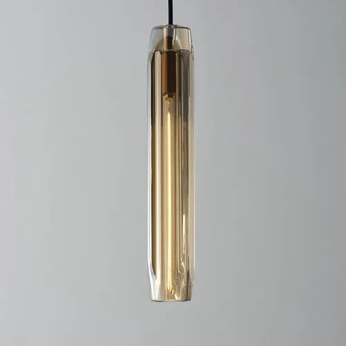 Miniatura 10 de Luces Colgantes Luces Colgantes para Isla de Cocina Lámparas Colgantes Luz Colgante de Cocina Luz Colgante Gris Humo Pantalla de Cristal Luces