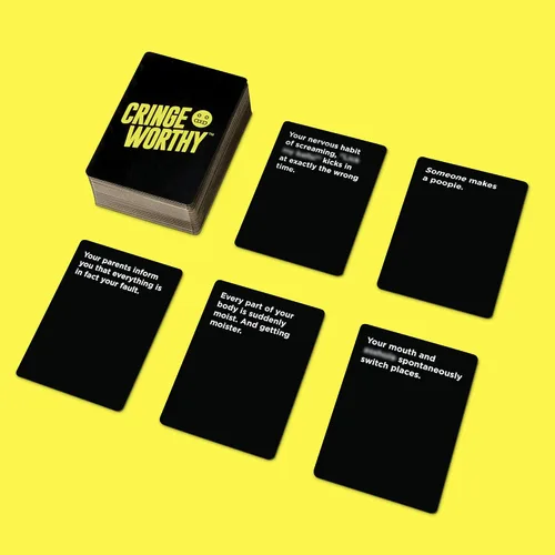 Miniatura 5 de Hasbro Gaming Juego de fiesta para adultos de situaciones incómodas para edades de 17 años en adelante, contenido para adultos, juego de cartas