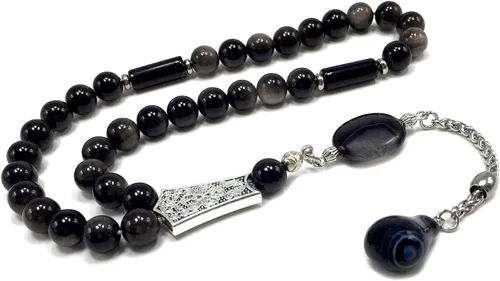 Miniatura 10 de Colección de Lujo- Cuentas de Oración-Cuentas de Preocupación-Tesbih-Tasbih-Tasbeeh-Misbaha-Masbaha-Subha-Sebha-Sibha-Rosario