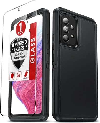 Miniatura 47 de LeYi Funda compatible con Samsumg Galaxy A05 4G: Galaxy A05 4G con resistente a los golpes, 3 en 1 de cuerpo completo, protección resistente