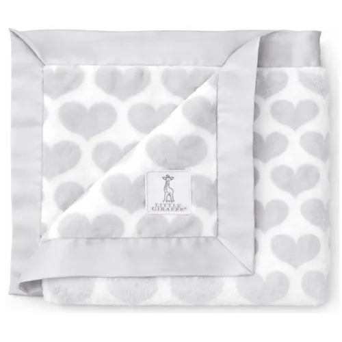 Miniatura 11 de Little Giraffe Manta de bebé – Manta suave de lujo con ribete satinado – Manta para cochecito de bebé – Artículos esenciales para bebé recién nacido