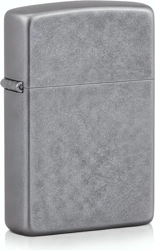 Zippo Encendedor de bolsillo con placa de plata antigua, resistente al viento y recargable, encendedor de metal abatible, encendedores de bolsillo