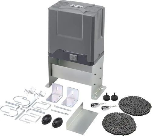 Miniatura 10 de CO-Z Abridor automático de puerta corredera de 1800 libras con 2 controles remotos, motor eléctrico de puerta deslizante de entrada, kit completo
