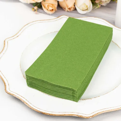 Miniatura 9 de Efavormart - Paquete de 20 servilletas de papel Airlaid suaves de lino de color burdeos, altamente absorbentes, desechables Borgoña