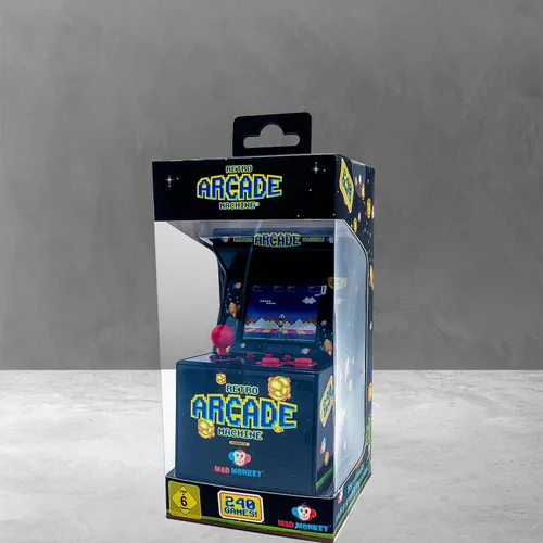 Miniatura 6 de Mad Monkey - Consola de juegos Retro Arcade, Negro (2000013)