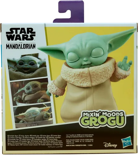 Miniatura 22 de STAR WARS Mixin' Moods Grogu, más de 20 expresiones posables, juguete Grogu de 5 pulgadas de alto, más de 4 años