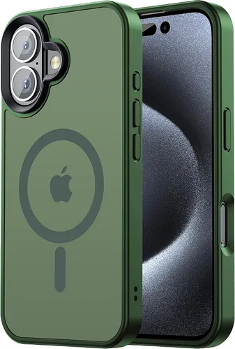 Miniatura 9 de Tigowos Magnetic Guardian - Funda diseñada para iPhone 11 Pro [probada en caídas de grado de 10 pies y compatible con MagSafe] Funda delgada Negro