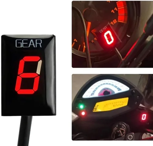 Miniatura 3 de Gear Display Meter Motorcycle Gear Indicator Speed Display Meter for YA&MAHA FZ1 FZ1N FZ 1 1N FZ1S FZ8 FZ16 FZ 8 FZ 16 TDM900 TDM 900 Motorcycle