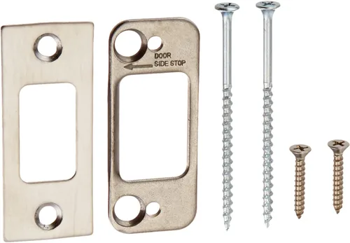 Miniatura 4 de Prime-Line E 2480 - Cerradura de seguridad para cerrojo de seguridad, 2-3/4 pulg., acero, latón antiguo (paquete individual)
