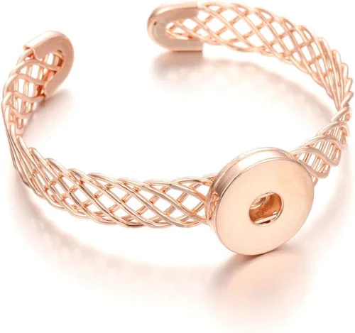 Miniatura 4 de Lovglisten - Pulsera de 3 piezas con cierre a presión de 0.709 0.787in ajustable