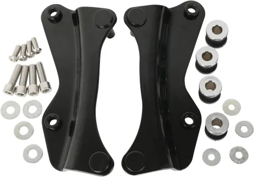 Miniatura 8 de XMT-MOTO King Tour Trunk + almohadilla de respaldo envolvente+estante de montaje negro+accesorios de acoplamiento para Harley Touring Road King Road