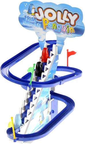Miniatura 3 de PowerTRC Jolly Penguin Race - Gran tamaño de 13 pulgadas de alto después de montar (2 juegos)