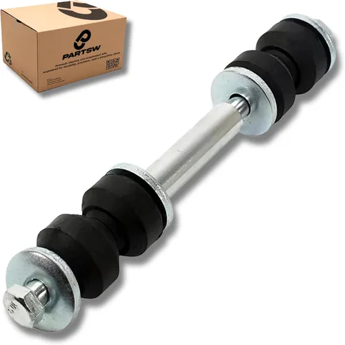 Miniatura 19 de PartsW - Kit de suspensión de 2 piezas de eslabones de extremo de barra estabilizadora delantera de alta resistencia