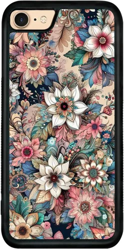 Miniatura 177 de Funda de teléfono de playa de verano a prueba de golpes y protectora con hibisco, bonitas fundas de teléfono para iPhone XR jamaica (Hibiscus Flower)