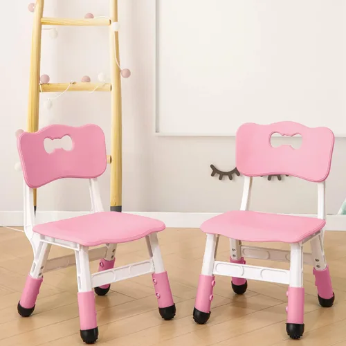 Sillas ajustables para niños de 3 niveles ajustables para interiores adecuadas para niños de 2 a 6 años. Carga máxima de 220 libras, adecuadas para