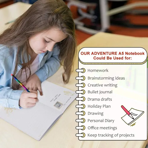 Miniatura 6 de Cuaderno de escritura XYTMY A5 y B6 de piel sintética