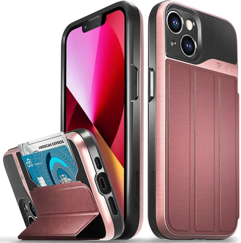 Miniatura 29 de VENA vCommute - Funda tipo cartera compatible con Apple iPhone 12 Pro Max (6.7 pulgadas) (protección contra caídas de grado militar), funda de cuero