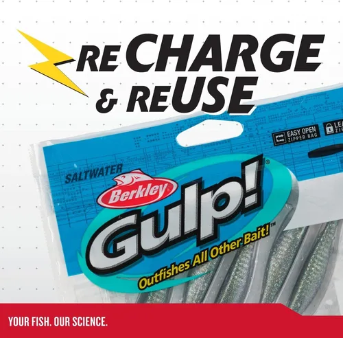 Miniatura 8 de Berkley Gulp! Saltwater Jerk Shad Fishing Soft Bait