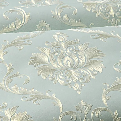 Miniatura 5 de TAOGIFT Papel pintado victoriano de damasco en relieve para despegar y pegar, mural para pared, para dormitorio, baño, sala de estar, decoración