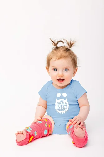 Miniatura 20 de I Have a Fuzzy Daddy - Divertido body esencial para bebé, ropa para niña recién nacida, trajes de bebé niño