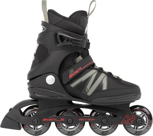 Miniatura 2 de K2 Kinetic 80 Patines en línea para hombre Negro /Gris