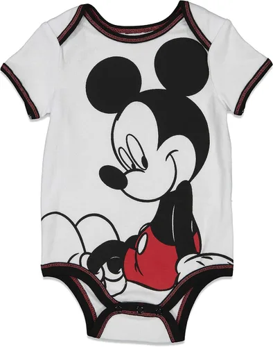 Miniatura 2 de Disney Mickey Mouse - Conjunto de 4 piezas body y pantalones con babero