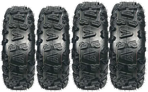 Miniatura 16 de GarveeTech - Juego de 2 neumáticos para ATV UTV todo terreno 24x8-12, 6PR, neumáticos sin cámara para todo terreno resistente para barro y arena
