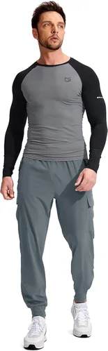 Miniatura 6 de G Gradual Men's Joggers Hiking Cargo Pants Multi Pockets Lightweight Quick Dry Athletic Travel Golf Outdoor