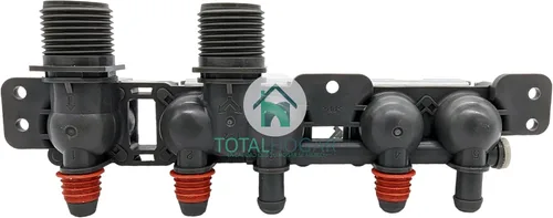 Miniatura 3 de LG AJU75152601 Conjunto de válvula de entrada de agua original OEM para lavadoras LG