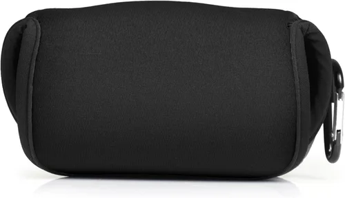 Miniatura 7 de Mega Gear - Funda de neopreno para cámara Canon EOS R100 (0.709-1.772 in), elegante y protectora para fotografía digital, color negro